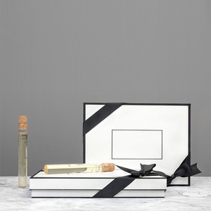 Seeking Excellence Glass Test Tubes 20x150mm 40ml Flat Bottom With Cork Stopper Printed Logo Gift Box - Product Image 3