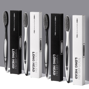 Haoniu <b>Toothbrush</b> Long <b>Head</b> Soft Bristles Individually Packaged Manual <b>Toothbrush</b> - Product Image 1