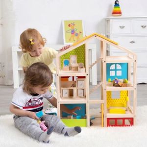 Set di Mobili in Legno per <span class=keywords><strong>Bambini</strong></span> 2024, Mini Cabina Personalizzata, Giocattolo Educativo Montessori, <span class=keywords><strong>3</strong></span>+ <span class=keywords><strong>Anni</strong></span>, Certificato CE, 60x26x49cm - Product Image 5