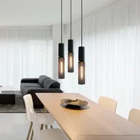 Lustre rétro en grille imprimé en 3D, design moderne, loft, art en fer, lampe suspendue en ciment, personnalité créative pour villa