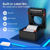 Imprimante thermique d'étiquettes d'expédition de 4 pouces 4X6 pour l'impression d'étiquettes de codes-barres, d'expédition, de commandes, d'expédition pour Amazon Ebay Petite entreprise