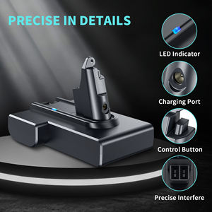 Batería de Repuesto Recargable de Alta Capacidad de 2000 mAh para Aspiradoras <span class=keywords><strong>Dyson</strong></span> Serie V6 <span class=keywords><strong>V7</strong></span> V8, NUEVA - Product Image 3