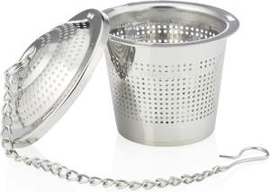 プレミアムステンレススチールティーボールストレーナーインフューザーメッシュ急なルーズリーフハーブ & スパイス調味料コーヒー & ティーセット - Product Image 2