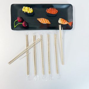 <span class=keywords><strong>Palillos</strong></span> naturales desechables al por mayor, <span class=keywords><strong>palillos</strong></span> de bambú envasados individualmente y transparentes a granel para <span class=keywords><strong>comer</strong></span> en catering para llevar - Product Image 1