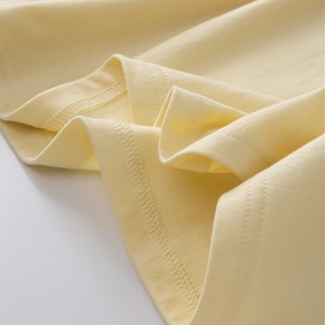 T-shirts Oversize Vierge à Faible MOQ, en Coton Tricoté 230g Doux et Respirant, Vêtements Personnalisés à Impression Numérique Grandes Tailles - Product Image 4