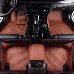 Alfombrillas de cuero 5D de lujo mercedes-benz para coche, impermeables, a prueba de polvo, TPE, juego de alfombrillas antideslizantes para pies para A4L A6L Q3 Q5 Q5L Q7 A1 <span class=keywords><strong>A3</strong></span> - Product Image 5