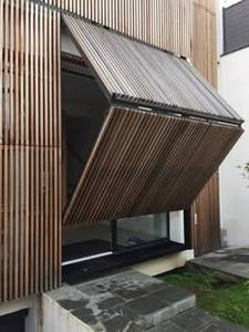 Puertas de Garaje Plegables Dobles <span class=keywords><strong>para</strong></span> Villas, Puertas Eléctricas <span class=keywords><strong>para</strong></span> Patios Exteriores, Puertas Plegables Duraderas, Puerta de Garaje Moderna - Product Image 6