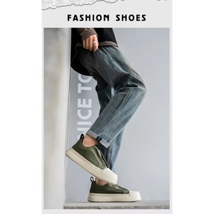 Zapatos Casuales de Invierno Impermeables y Antideslizantes de Caña Alta y Baja, Zapatos Deportivos Juveniles de Moda, Zapatos para Hombre que Aumentan la Estatura - Product Image 6