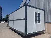 Maison pliable, maison préfabriquée mobile, conteneur pliable de 20 pieds, maison préfabriquée pliable, maison conteneur extensible pliable