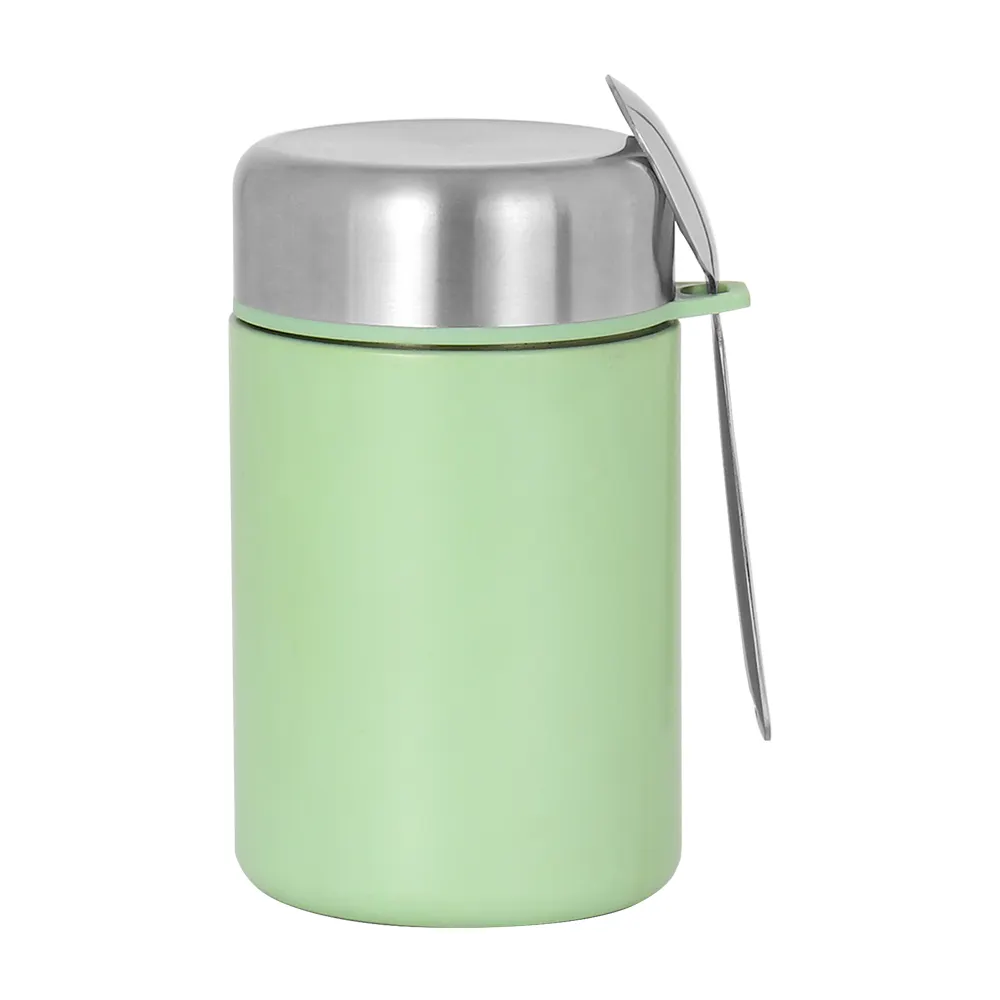 Ensemble de boîtes à Lunch Thermos en acier inoxydable à Double paroi isolée écologique, pot alimentaire avec couvercle