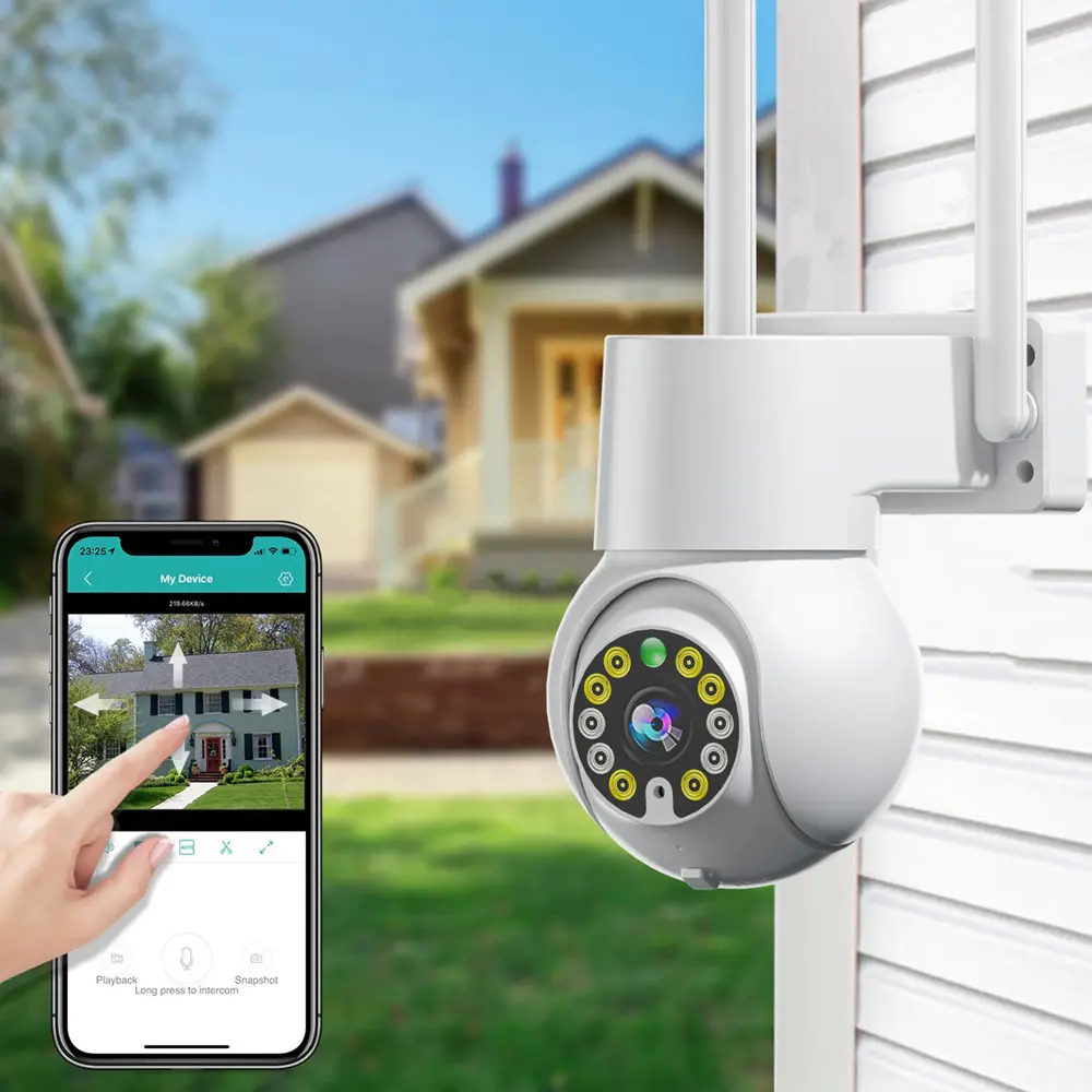 1080P 720P Color Night Vision IP Home Surveillance Camera 360 Degree Panoramic Smart Wireless Outdoor Camara De Seguridad WiFi