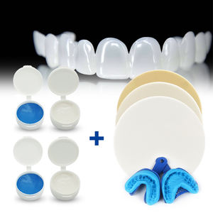 Smilefinde prodotti dentali in gomma siliconica Kit stampaggio denti vassoio impiallacciatura stucco fogli di impronta dentale materiali - Product Image 1