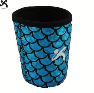 Manchons isothermes en néoprène personnalisés 16oz 22oz 32oz, refroidisseur réutilisable pour canettes, motif dessin animé, imperméable, sublimation par transfert thermique - Product Image 4