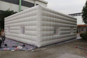 Inflatable Sealed White Cube Tent Electric Air <b>Pump</b> Durable Waterproof >12ft Plug Powered Multi-Occasion Outdoor Camping Party - Product Image 3