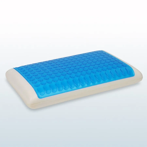 Mô hình rắn làm mát Gel <span class=keywords><strong>PU</strong></span> Bộ nhớ bọt gối làm mới mát giảm áp lực cho cổ rắn Mô hình bộ nhớ bọt gel gối - Product Image 2