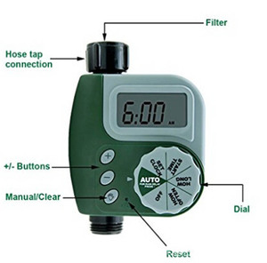 Controlador Inteligente de Riego para Jardín, Temporizador Automático de Riego por Goteo, Sistema de Riego para Jardín Exterior, Temporizador para Regar Plantas - Product Image 2