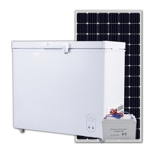 Réfrigérateur-congélateur solaire à haut rendement énergétique 12V DC, congélateur profond écologique pour usage domestique et hôtelier avec source d'alimentation électrique - Product Image 5