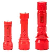 Lampe torche LED de secours puissante, portable, pour extérieur, avec flash rouge, rechargeable, haute puissance, protection contre les surcharges