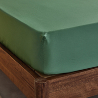 Literie 100% Fibre de Bambou, Literie King Size, Ensemble de Draps en Bambou 100% Refroidissant, Draps Ajustés avec Taie d'Oreiller