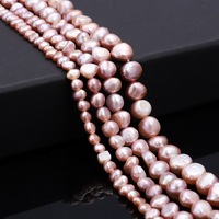 Perles d'eau douce naturelles en vrac de haute qualité pour la fabrication de bijoux DIY, perles baroques 4-9mm, excellente qualité