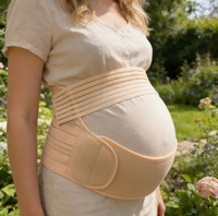 Ceinture de grossesse et de maternité respirante en polyester et coton pour le soutien du dos et des hanches, tailles S-2XL – Meilleures ventes