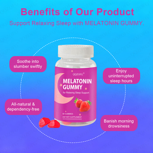 Gomitas de Melatonina, <span class=keywords><strong>Magnesio</strong></span> y Vitamina D para Dormir, Mezcla Herbal Orgánica, Sin Azúcar, 5 mg, Marca Blanca Personalizada al por Mayor - Product Image 5