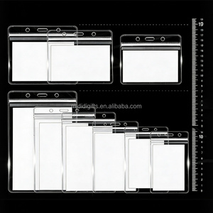 Cordón <span class=keywords><strong>para</strong></span> el cuello con soporte <span class=keywords><strong>para</strong></span> identificación, impermeable, <span class=keywords><strong>para</strong></span> tarjetas de identificación horizontales, credenciales y pases. - Product Image 2