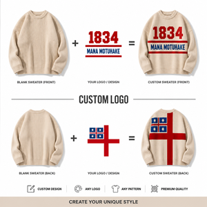 เสื้อสเวตเตอร์ถักไหมพรมหนานุ่มทรงหลวม คอวี สีพื้น สำหรับผู้ชาย ฤดูใบไม้ร่วง ฤดูหนาว สไตล์ลำลอง - Product Image 5