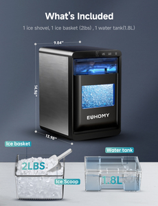 Ce KC 44lbs mỗi ngày hoàn thành thiết bị nhà bếp nhà máy tùy chỉnh chuyên nghiệp <span class=keywords><strong>Nugget</strong></span> <span class=keywords><strong>Ice</strong></span> Countertop <span class=keywords><strong>Nugget</strong></span> <span class=keywords><strong>Ice</strong></span> Maker Máy Nhà - Product Image 6