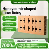 Papier kraft nid d'abeille, boîte cadeau écologique biodégradable, emballage commémoratif pour vin rouge, carton nid d'abeille