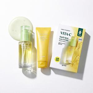 <strong>Goodal</strong> <strong>Vita</strong> <strong>C</strong> Dark Spot Care <strong>Serum</strong> Set 30mL 10mL Sheet Mask All Skin Types K Beauty Formula - Product Image 1