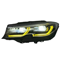 Pièces automobiles SJC, phare DRL blanc/jaune pour BMW Série 3 G20 G28 320i 325i, phares améliorés, style laser, assemblage LED