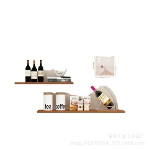 Étagère murale multi-niveaux en bois massif, 3 niveaux, support de rangement mural pour livres, jouets, salon, chambre à coucher - Product Image 5