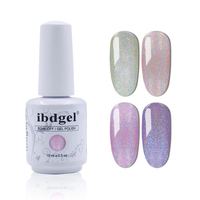 Kit de vernis gel UV Soak-Off OEM 290 couleurs IBdgel non toxique certifié CE, volume 15 ml, poids 1 kg