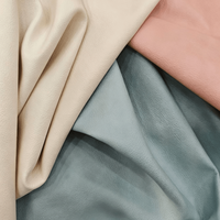 Tissu en cuir artificiel gaufré bicolore de haute qualité, cuir PU au toucher doux pour sacs, chaussures, logos, meubles
