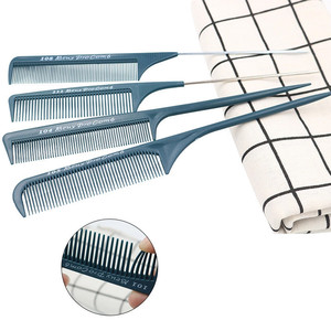 Factory Direct White Hair Cutting <strong>Shampoo</strong> With Beauty Tail Positioning Combs Lice Comb Plastic Handle - Product Image 4