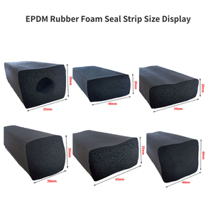 1/2/5m ספוג סיליקון גומי רצועת עגול Dia1-25mm לבן קצף מוט אחורי רצועות קצף vmq כבל קצף - Product Image 5