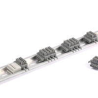 Offre Spéciale – Boîtier de Distribution Industriel à Barrière de Sécurité Intrinsèque, Isolation de Sécurité Intrinsèque 35VDC 10000A, Modèle à 6 Prises