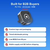 Adaptateur CarPlay sans fil portable, boîte intelligente pour iPhone Android Auto, universel, plug and play, PL7 Pro, aucune application requise
