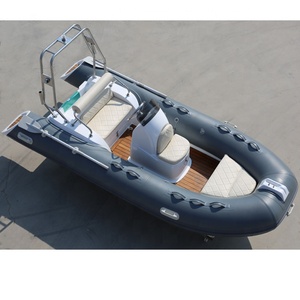 Gommone <span class=keywords><strong>a</strong></span> Chiglia Rigida RIB390C per 4 Persone con Doppio Scafo in Vetroresina Popolare da 12.8ft per Pesca e Navigazione da Diporto Fuoribordo in PVC o Hypalon con Scafo <span class=keywords><strong>a</strong></span> V Profonda Doppio - Product Image 6