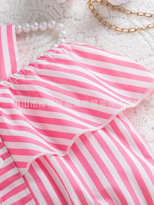 Set Estivo 2 Pezzi per <span class=keywords><strong>Bambina</strong></span> 0-3 Anni, Moda Occidentale Dolce e Carina 2026, Giacca a Maniche Corte con Pantaloncini <span class=keywords><strong>Bianchi</strong></span> - Product Image 4