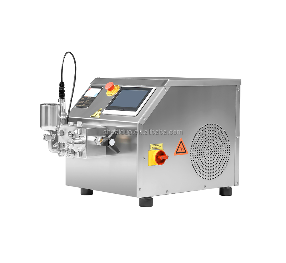 high pressure homogeniser emulsifier nano