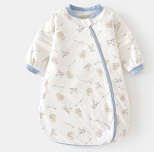 Sac de couchage pour nouveau-né en coton doux personnalisé sac de couchage pour bébé sac de couchage pour bébé été vente en gros OEM respirant sac de couchage pour tout-petits - Product Image 4