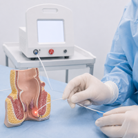 Arfurla Terbaru 1470nm Laser Dioda Internal Eksternal untuk Wasir dan Fistula 980nm Dual Wavelengths India DDP