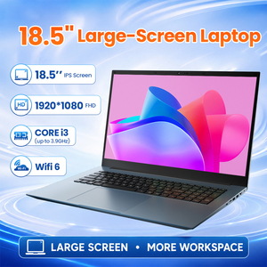 Nouvel ordinateur portable à grand écran de 18,5 pouces, <span class=keywords><strong>Intel</strong></span> Core I3-10100Y, 8 Go de RAM, 256 Go de SSD, FHD IPS, WiFi 6, ordinateur portable professionnel, Windows 11 Home OEM - Product Image 1