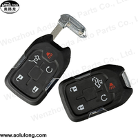 Coque de clé de voiture intelligente multifonction de haute qualité 2/3/4 bouton remplacement pour Chevrolet