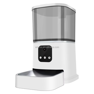 Distributeur de nourriture intelligent pour chien et chat de haute qualité avec application Tuya, réglage de l'heure, bol en acier inoxydable, enregistrement vocal et caméra - Product Image 5