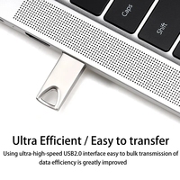 Flash Drive Mini USB Metal Berkualitas Tinggi 2.0 1TB Metal 64 GB Pen Drive 2GB 4GB 64GB 32GB 16GB 8GB Usb Stick Usb Flash Drive