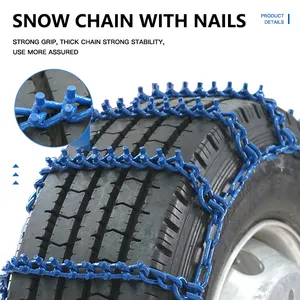 BOHU Universal Alloy Steel Wholesale Snow Escape Truck Tyre Protection Emergency Anti-slip Snow Chain