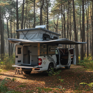 Camper Ligero Personalizado 4x4 para Vehículos Recreativos, Cama Deslizable, Autocaravana para Viajes y Campamentos - Product Image 1